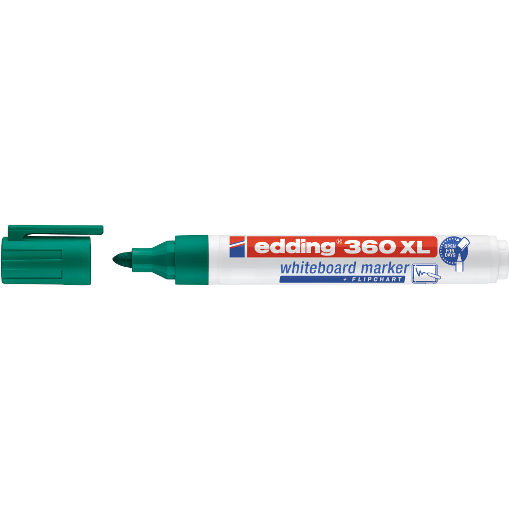 Marker Edding 360XL pentru tabla, varf 1.5-3 mm, verde Marker Edding 360XL pentru tabla, varf 1.5-3 mm, verde